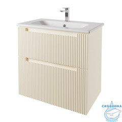 Тумба Dreja Euphoria 80 с раковиной  Эйфория 80 бежевый