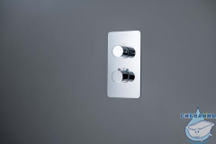Встраиваемый смеситель для ванны Aquatek Евролпа AQ1392CR (хром)