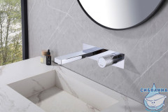 Смеситель для раковины встраиваемый ABBER Rund AF8712 (хром)