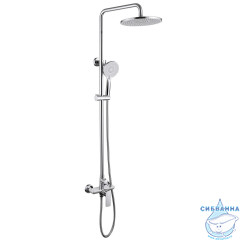 Душевая стойка ABBER Weiss Insel AF8020L без излива, хром