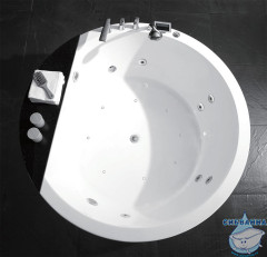 Акриовая ванна Gemy G9230 K 150х150 с гидромассажем