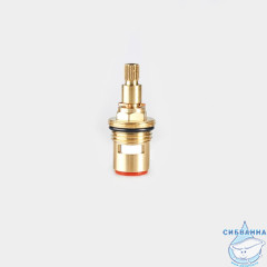 Кран-букса для смесителя, керамика, 180°, 20 зубцов, G1/2", М24, h=51 мм, правая, IDDIS, 998CR511SMH