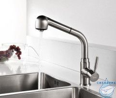 Смеситель для кухни WasserKRAFT  Wern 4266 (хром матовый)