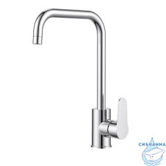 Смеситель для кухни, глянцевый хром, Poli, Milardo, POLSBL0M05