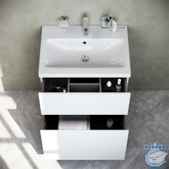 Тумба под раковину Am.Pm Gem 60 белый глянец