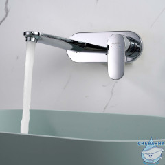 Смеситель для раковины встраиваемый Aquatek Ника AQ1813CR (хром)