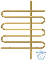 Полотенцесушитель электрический Сунержа Эпатаж 60х80 (с возможностью скрытого подключения, подключение (золото глянцевое)