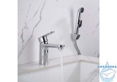 Смеситель с гигиеническим душем Aquatek Ника AQ1812CR (хром )