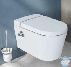 Унитаз подвесной с функцией биде VitrA Nest 5176B003-6233 с сиденьем Soft Close (микролифт)