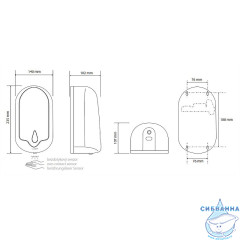 Дозатор для жидкого мыла Bemeta Hotel 124109290