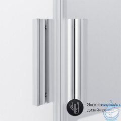 Душевое ограждение AM.PM Gem 90х90 W90G-403-090MT профиль серый, стекло прозрачное (без поддона) (без поддона)