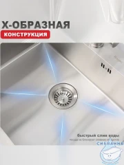 Кухонная мойка Raglo 60 R701.6050.05 (сатин)