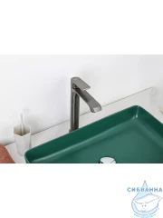 Смеситель для раковины Frap F1071-29 (оружейная сталь)