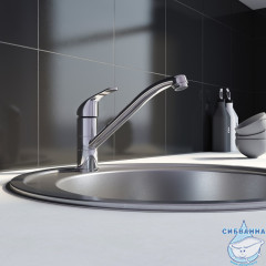 Смеситель для кухни Milardo Meal M02SBR0M05 (хром)