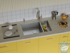 Кухонная мойка Omoikiri Taki 69-2-U/IF-IN-R Side нержавеющая сталь