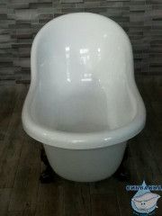 Ванна из литьевого мрамора New Line Sanitary Даллас King Size на ножках 174х81