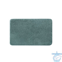 Коврик для ванной комнаты, 50x80, микрофибра, темно-зеленый, IDDIS, BSQS06Mi12