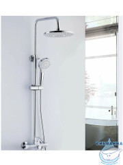 Душевая система Frap F2441 230 1 режим (хром/белый)