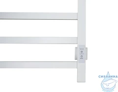 Полотенцесушитель электрический Санприз Контур П8 50х80 (белый матовый) (подключение универсальное)