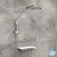 Душевая система Wasserkraft 300 1 режим A8599.090.116.010.127.011 Thermo (хром)