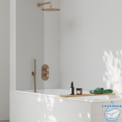 Встраиваемый смеситель для ванны Ravak Espirit X070363 (розовое золото)