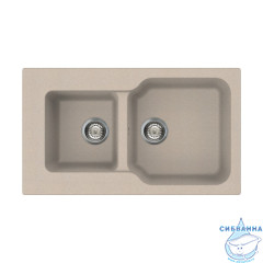 Кухонная мойка Omoikiri Maru 86-2-SA 4993286 бежевый