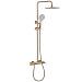 Душевая система Abber Emotion 250 1 режим AF8816G (золото матовое)
