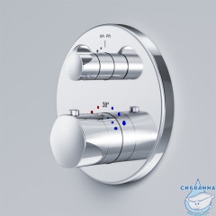 Встраиваемый смеситель для душа AM.PM Gem F9075600 (хром)