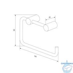 Держатель для туалетной бумаги Iddis Petite PETG000i43