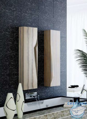 Пенал подвесной Aqwella Clarberg Papyrus Wood 35, светлое дерево