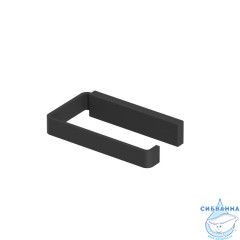 Держатель туалетной бумаги WHITECROSS Cubo CU2460BL (черный мат)