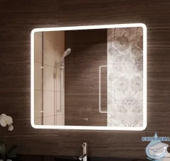 Зеркало Calipso Demure 90  с подогревом LED подсветкой ЗЛП537