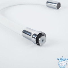 Излив для кухни, силикон, 500 мм, гибкий, белый, IDDIS, 995FB50W5SM