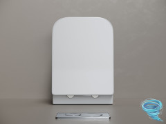 Унитаз подвесной безободковый Ceramicanova Miro CN11003T с сиденьем быстросъемным Soft Close (микролифт)