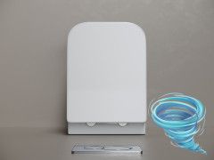 Унитаз подвесной безободковый Ceramicanova Miro CN11003T с сиденьем быстросъемным Soft Close (микролифт)