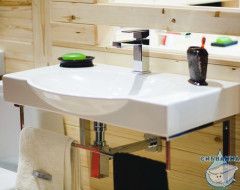 Раковина 76 см Sanita luxe Инфинити INF76SLWB01BR