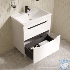 Тумба напольная, 70 см, белый, Ray, IDDIS, RAY70WFi95 подходит умыв. 4077000i28