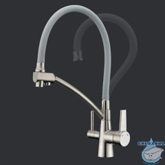 Смеситель для кухни Gappo G4398 (сатин)