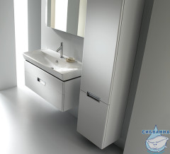 Тумба Jacob Delafon Reve 117 белый с раковиной Reve 120