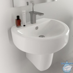 Полупьедестал для раковины Sanita Luxe Бест BSTSLSP01