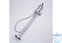Смеситель для ванны напольный Aquatek Ника AQ1845CR (хром)