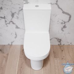 Унитаз напольный безободковый  Damixa Skyline с бачком и сиденьем Soft Close (микролифт) DX35C8600SC