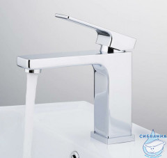 Смеситель для раковины Gappo G1018 (без донного клапана) (хром)