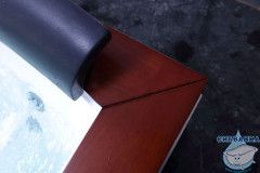 Акриовая ванна Gemy G9052 II K R 186х151 с гидромассажем