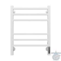 Полотенцесушитель электрический Terminus Ватикан П6 45х60 белый матовый (с возможностью скрытого подключения, подключение справа)