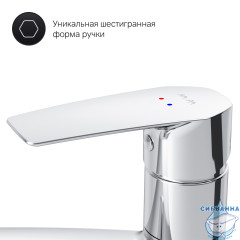 Смеситель для кухни Am.Pm Gem F90A00000 (хром)