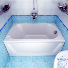Акриловая ванна Тритон Стандарт 120x70 с ножками