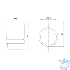 Стакан Iddis Sena SENSSG1i45