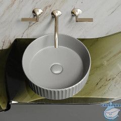  Раковина на столешницу 36 см Ceramicanova Element CN6057MH (серый)