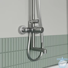 Душевая система Iddis Aiger 230 AIGBC3Fi06 (хром матовый)